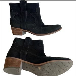 New Lucky Brand black Terra Western
Ankle Booties Sz 8.5 NEW